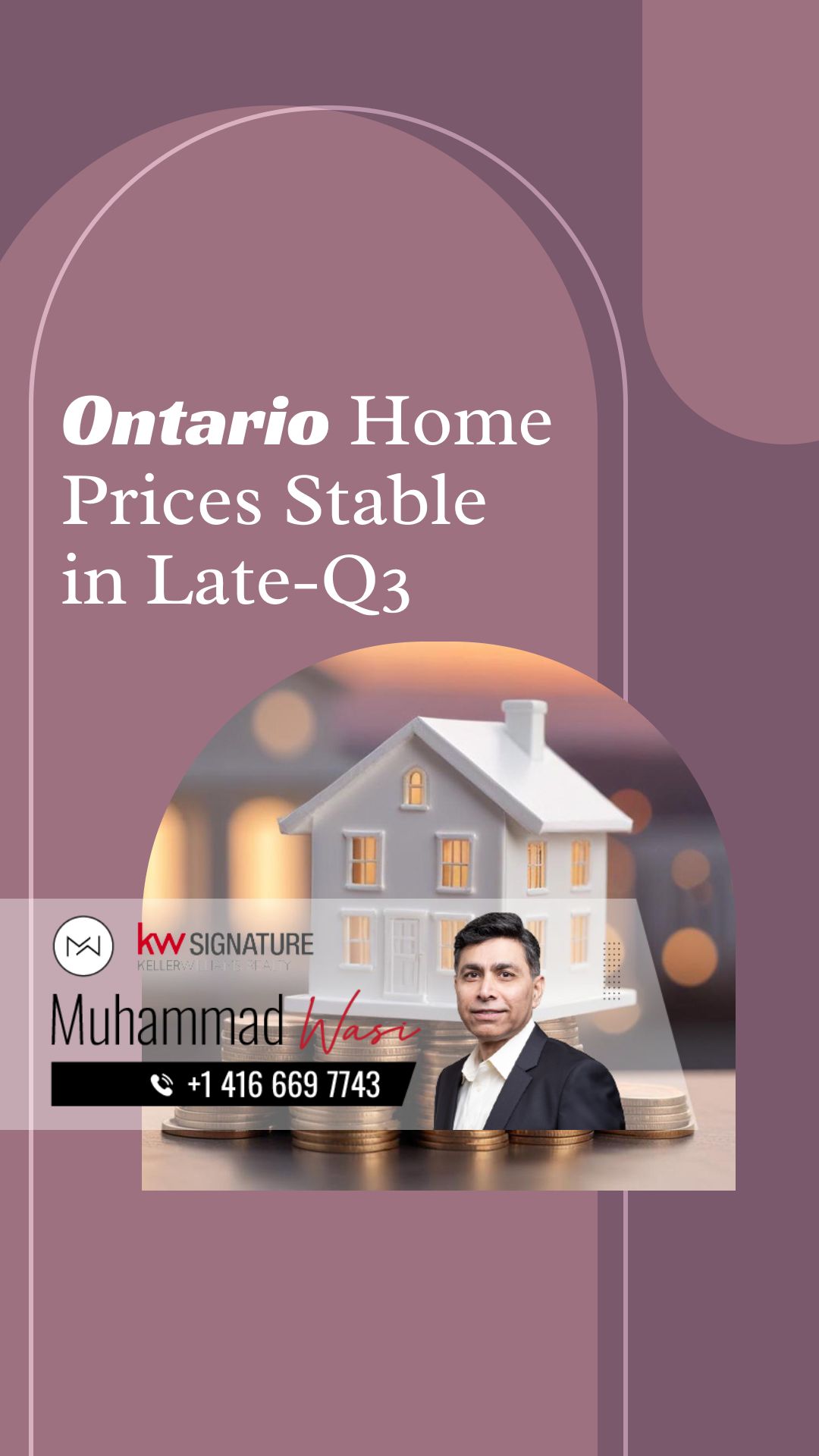 Ontario Home Prices Stable in Late-Q3, Yearly Decline!