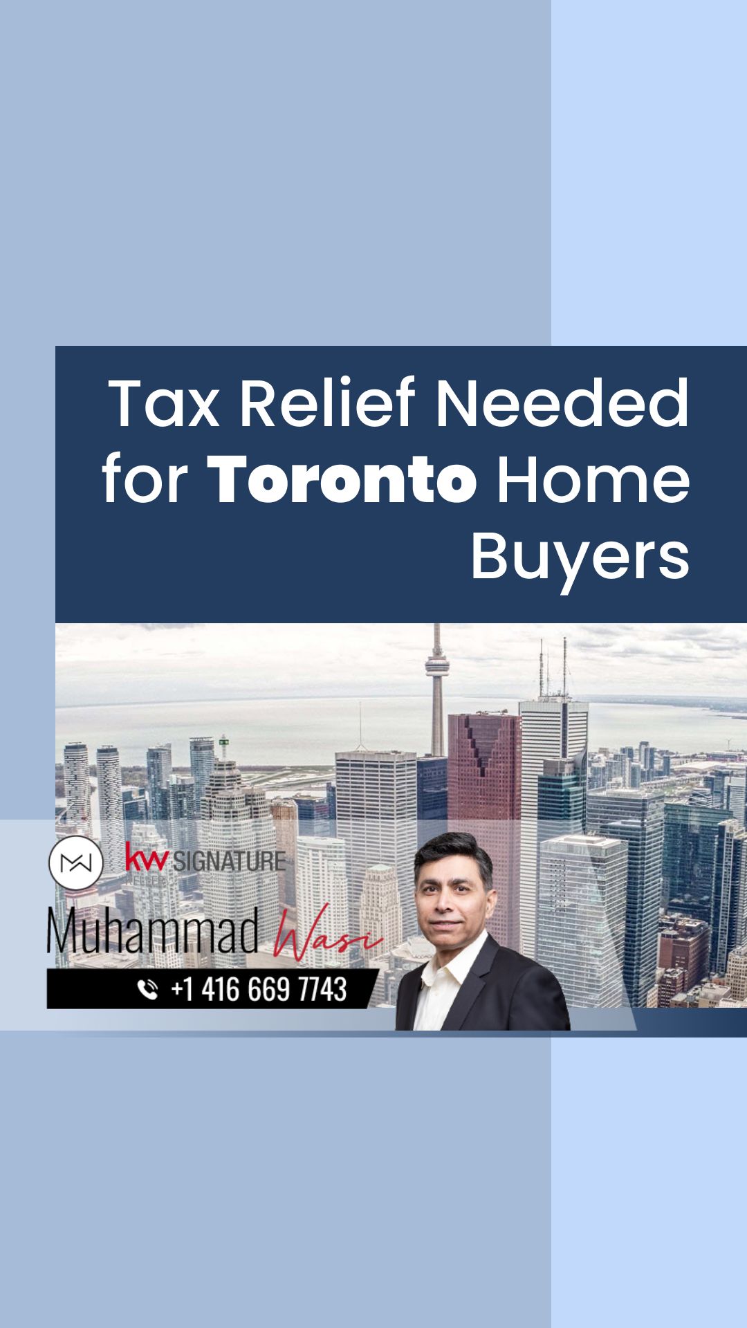 Tax Relief Needed for Toronto Home Buyers