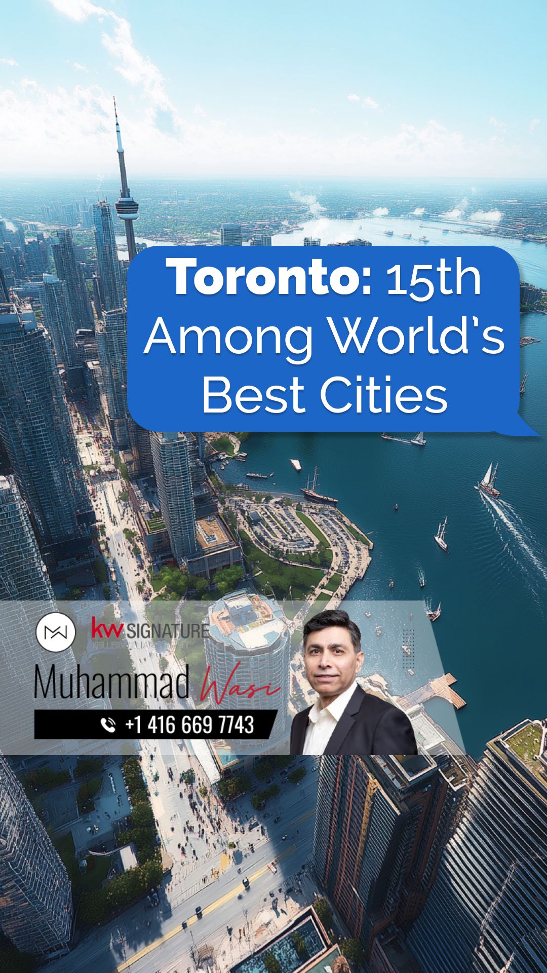 Toronto: 15th Among World’s Best Cities in 2025
