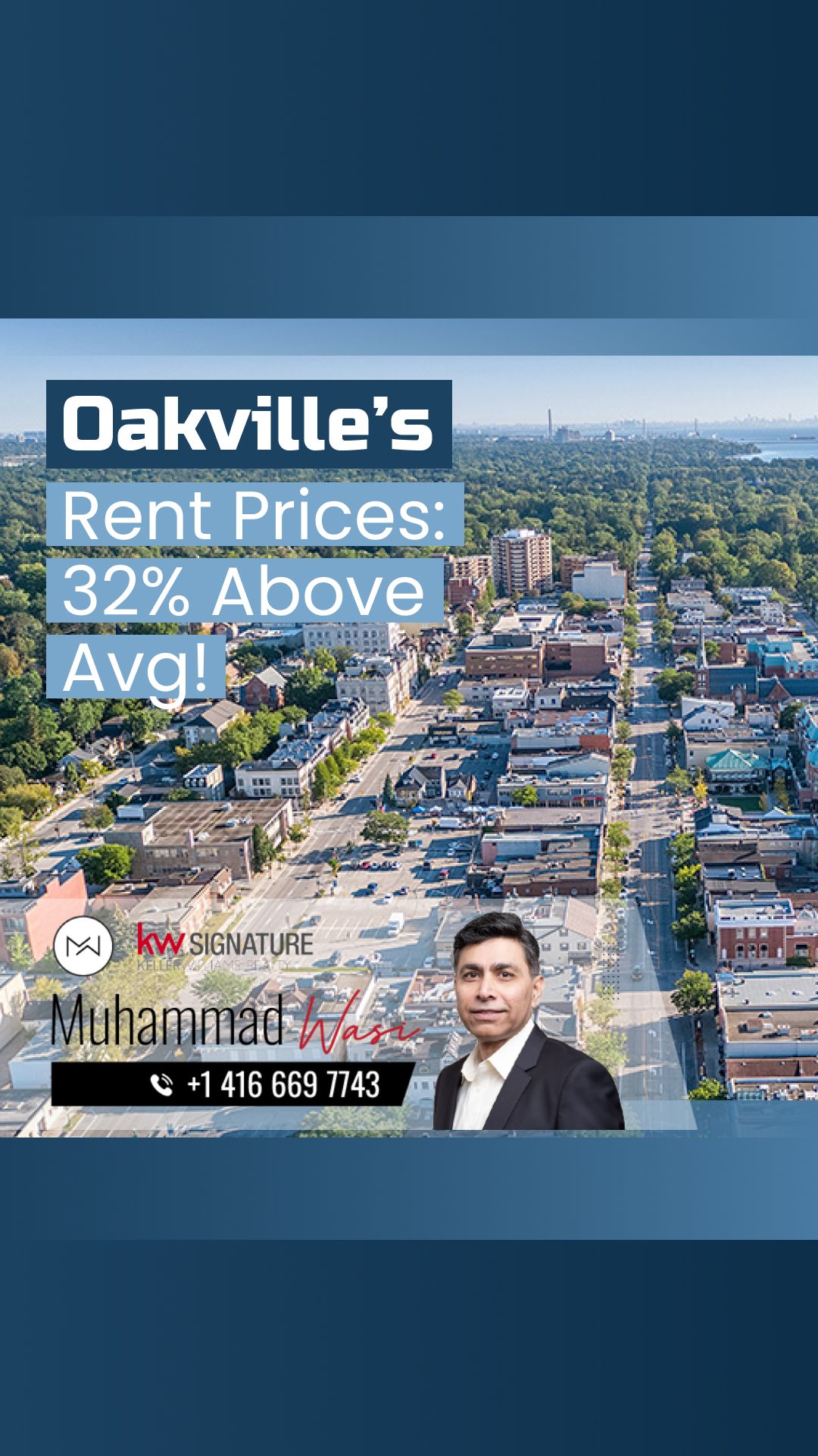 Oakville’s Rent Prices Soar 32% Above Average!
