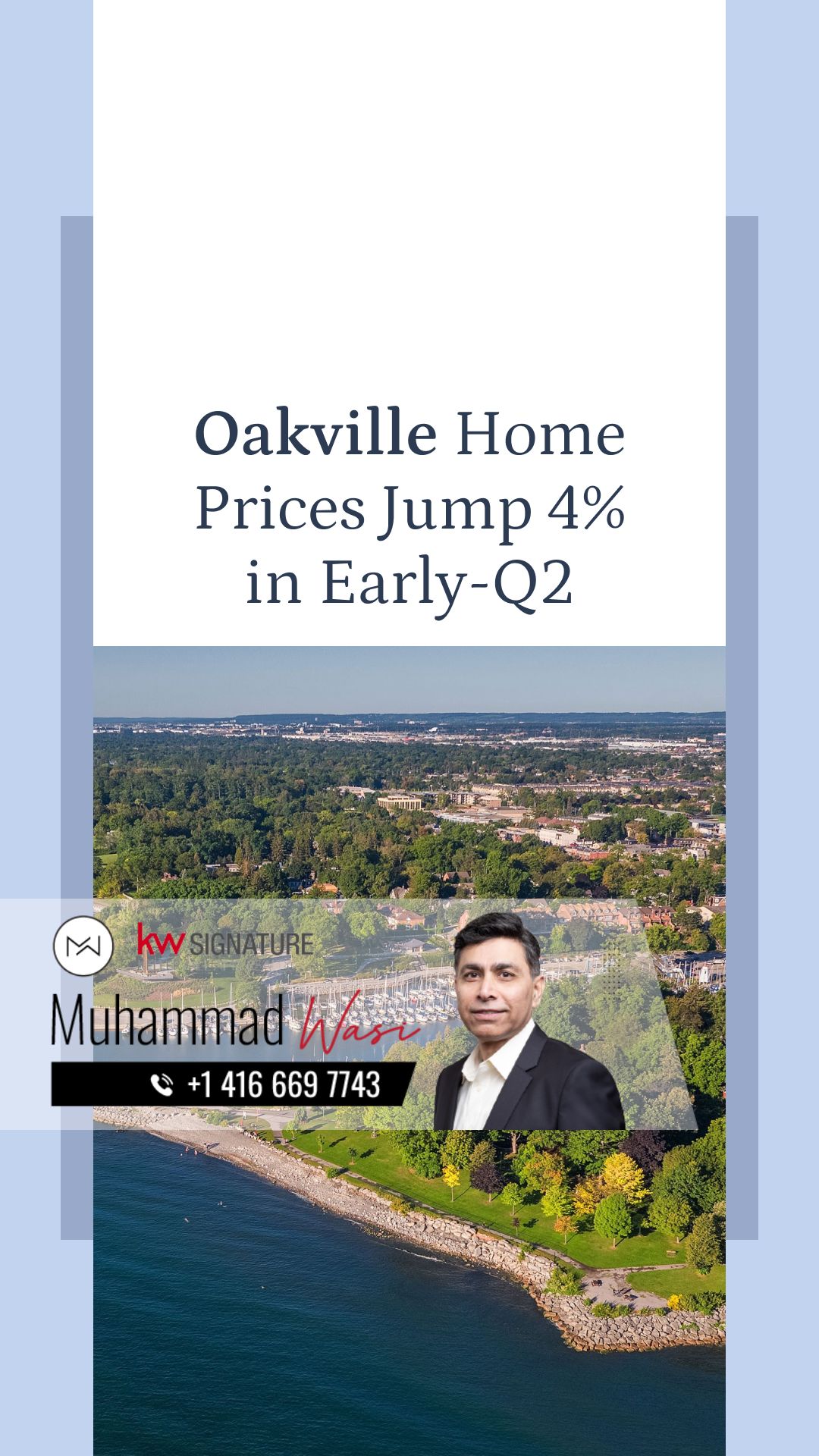Oakville Home Prices Jump 4% in Early-Q2